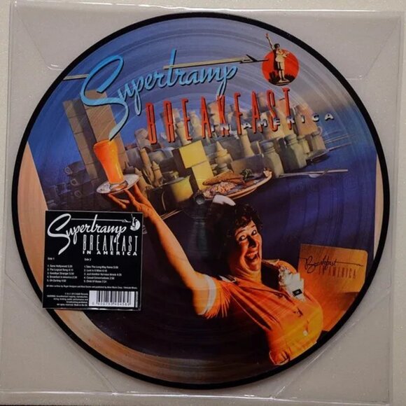 Supertramp Breakfast In America LP ~ Ltd Ed Picture Disc ~ Brand New! - Picture 2 of 3